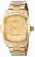 Invicta Gold Dial Stainless Steel Band Watch #15854 (Men Watch)