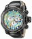 Invicta Venom Quartz Chronograph Date Black Leather Watch # 15958 (Men Watch)