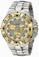 Invicta Grey Dial Chronograph Second-hand Screw-down-crown Watch #15981 (Men Watch)