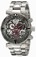 Invicta Grey Dial Stainless Steel Band Watch #15996 (Men Watch)
