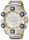Invicta Champagne Dial Stainless Steel Band Watch #16026 (Men Watch)