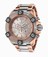 Invicta Rose Gold Dial Stainless Steel Band Watch #16028 (Men Watch)