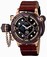 Invicta Russian Diver Mechanical Hand-Wind Brown Leather Watch # 16171 (Men Watch)