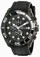 Invicta Pro Diver Black Dial Chronograph Date Black Polyurethane Watch # 16239 (Men Watch)