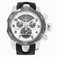 Invicta Silver Carbon Fiber Dial Uni-directional Rotating Gunmetal Ion-plated Band Watch #16310 (Men Watch)