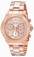 Invicta Rose Gold Dial Stainless Steel Band Watch #16345 (Men Watch)