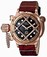 Invicta Black Dial 18kt. Gold Plated Stainless Steel Watch #16347 (Men Watch)