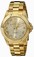 Invicta Gold Dial Stainless Steel Band Watch #16739 (Men Watch)
