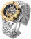 Invicta Black And Gold Quartz Watch #16807 (Men Watch)