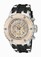 Invicta Subaqua Quartz Chronograph Date Black Silicone Watch # 16829 (Men Watch)