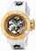 Invicta Gold Skeleton Automatic Watch #17140 (Women Watch)