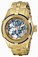 Invicta Blue Dial Stainless Steel Band Watch #17177 (Women Watch)