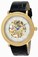 Invicta Gold Dial Stainless Steel Band Watch #17244 (Men Watch)