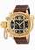 Invicta Black Dial Stainless Steel Band Watch #17326 (Men Watch)
