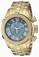 Invicta Mother Of Pearl Dial Stainless Steel Band Watch #17433 (Men Watch)