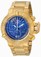 Invicta Blue Dial Stainless Steel Band Watch #17617 (Men Watch)