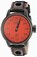 Invicta S1 Rally Quartz Red Dial Black Leather Watch # 17701 (Men Watch)