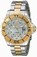 Invicta Mother of pearl Dial Stainless steel Band Watch # 17723 (Men Watch)