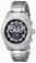 Invicta Black Dial Stainless Steel Band Watch #17725 (Men Watch)