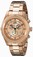 Invicta Rose Gold Dial Water-resistant Watch #17731 (Men Watch)