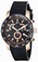 Invicta Specialty Black Dial Chronograph Date Black Silicone Watch # 17775 (Men Watch)