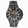 Invicta Black Dial Uni-directional Rotating Black Ion-plated Band Watch #17842 (Men Watch)