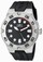 Invicta Pro Diver Quartz Analog Black Silicone Watch # 17916 (Men Watch)