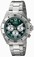 Invicta Green Dial Luminescent Hands^stopwatch Watch #18007 (Men Watch)