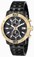 Invicta Black Dial Stainless Steel Band Watch #18022 (Men Watch)