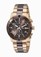 Invicta Brown Dial Stainless Steel Band Watch #18049 (Men Watch)
