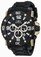 Invicta Black Dial Stainless Steel Plated Watch #18166 (Men Watch)