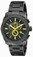 Invicta Black Dial Stainless Steel Band Watch #18191 (Men Watch)