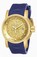Invicta Gold Dial Fixed Gold-plated Band Watch #18215 (Men Watch)