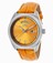 Invicta Angel Quartz Analog Date Orange Leather Watch # 18270 (Women Watch)