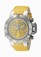 Invicta Subaqua Quartz Chronograph Day Dte Yellow Leather Watch # 18291 (Women Watch)