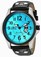 Invicta Blue Dial Stainless Steel Band Watch #18662 (Men Watch)