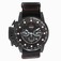 Invicta Black Dial Fixed Black Ion-plated Band Watch #18694 (Men Watch)