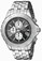 Invicta Grey Dial Stainless Steel Band Watch #18850 (Men Watch)