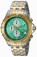 Invicta Green Dial Stainless Steel Band Watch #18853 (Men Watch)