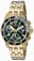 Invicta Green Dial Stainless Steel Band Watch #19194 (Men Watch)