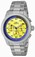 Invicta Yellow Dial Stainless Steel Band Watch #19380 (Men Watch)