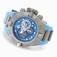 Invicta Subaqua Quartz Chronograph Day Date Blue Polyurethane Watch # 19478 (Men Watch)