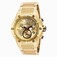 Invicta Champagne Dial Fixed Gold Ion-plated Band Watch #19529 (Men Watch)