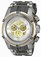 Invicta Gold Dial Stainless Steel Band Watch #19727 (Men Watch)