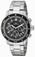 Invicta Black Dial Stainless Steel Band Watch #19761 (Men Watch)