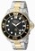 Invicta Black Dial Stainless Steel Band Watch #19803 (Men Watch)