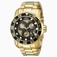 Invicta Black Dial Stainless Steel Band Watch #19837 (Men Watch)