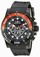 Invicta Pro Diver Quartz Chronograph Black Polyurethane Watch # 20009 (Men Watch)