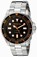 Invicta Black Dial Stainless Steel Band Watch #20120 (Men Watch)