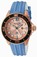 Invicta Pro Diver Quartz Analog Date Blue Silicone Watch # 20212 (Women Watch)